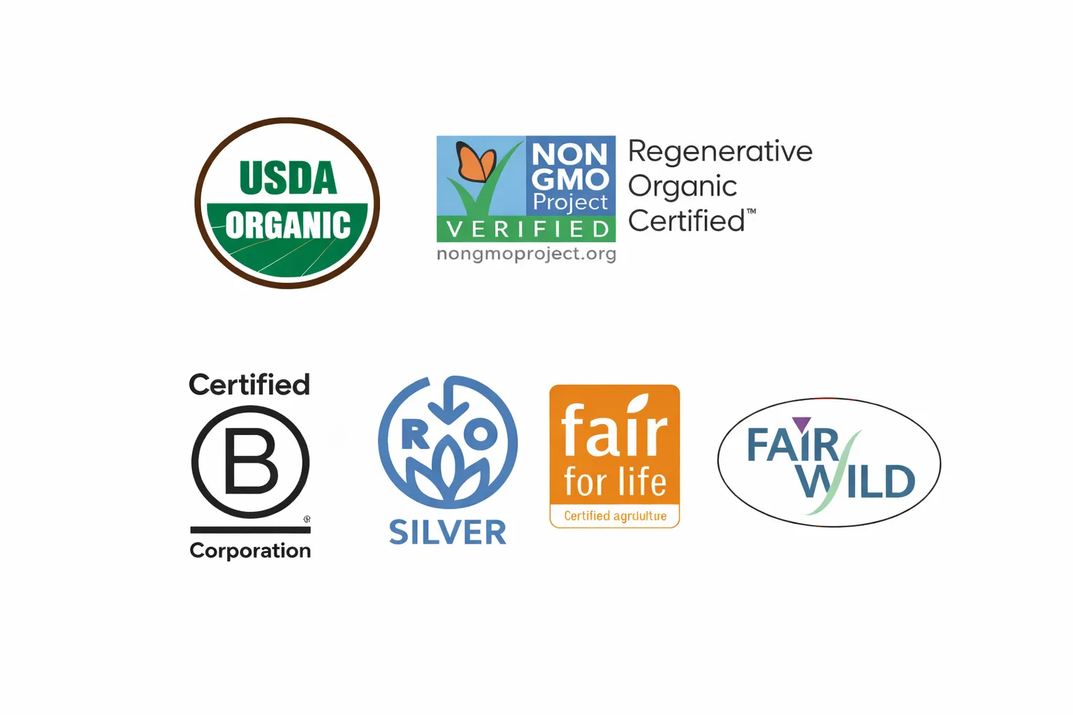 Gaia Herbs Rhodiola Rosea Certificates